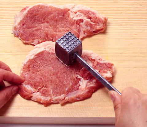お肉叩き お肉叩き